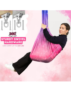 Columpio Sensorial Tibel SS-P con Juguete y 6 Accesorios 2