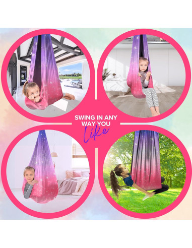 Columpio Sensorial Tibel SS-P con Juguete y 6 Accesorios