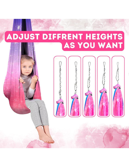 Columpio Sensorial Tibel SS-P con Juguete y 6 Accesorios