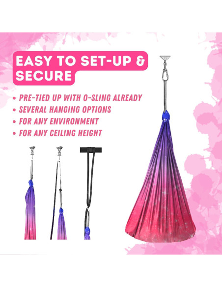 Columpio Sensorial Tibel SS-P con Juguete y 6 Accesorios