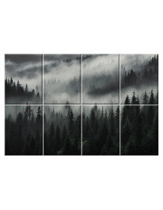 Panel Acústico Art GINCHAIN 121.92x81.28 cm Bosque Brumoso