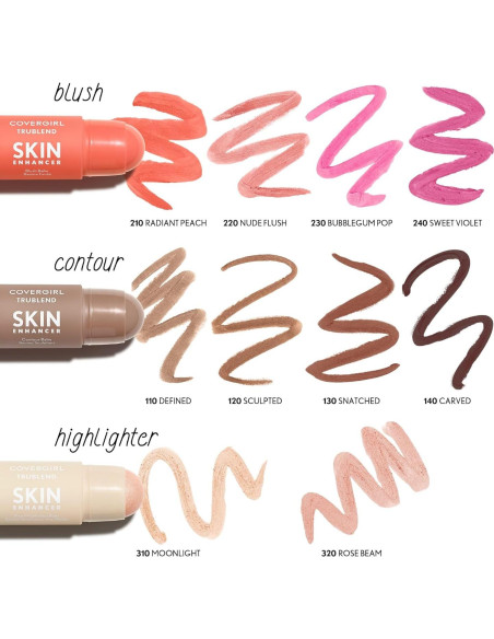 Bálsamo Contorno CoverGirl Trublend 110 Vegano 23g