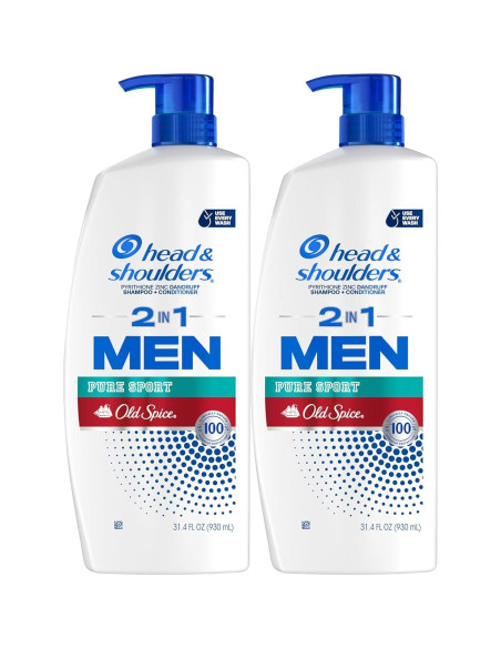Champú y Acondicionador 2 en 1 Head & Shoulders 931 ml - Old Spice Champú y Acondicionador 2 en 1 Head & Shoulders 931 ml - Old Spice