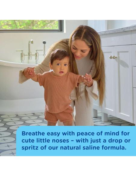 Gotas Spray Salino Mommy's Bliss 29.57 ml Alivio Nasal Bebés