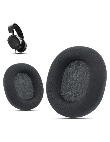 Almohadillas de Repuesto SteelSeries Arctis 7 y 5 - Negro