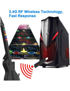Controlador de guitarra inalámbrico DOYO para PC y PS3 2