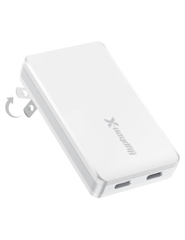 Cargador de Pared USB C 67W Hyphen-X Blanco Delgado