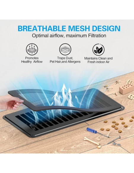 Cubiertas de Ventilación Magnéticas YEHANLY 3 Pcs 13x28 cm