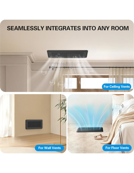 Cubiertas de Ventilación Magnéticas YEHANLY 3 Pcs 13x28 cm