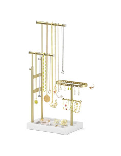 Soporte Organizador de Joyería Alsonerbay Ajustable 45 cm