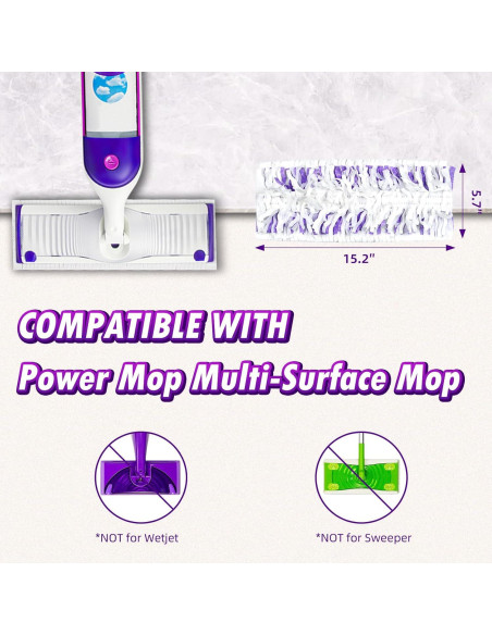 25 Almohadillas de Recarga Swiffer DrFlito para Limpieza Eficaz