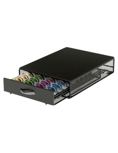 Cajón Organizador para Cápsulas de Café MANHONGYU Negro 40 PCS