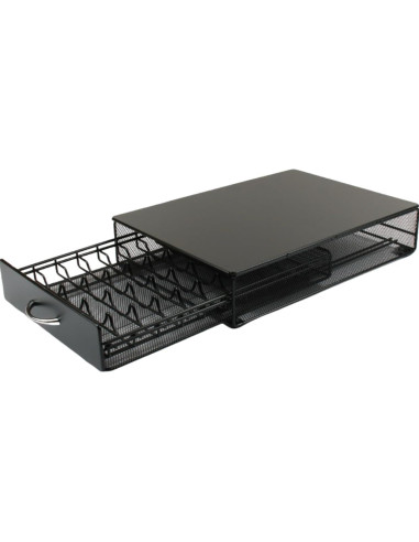 Cajón Organizador para Cápsulas de Café MANHONGYU Negro 40 PCS