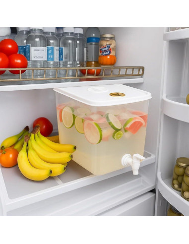 Dispensador de Bebidas Sivlnian 7.57L con Grifo y Filtro