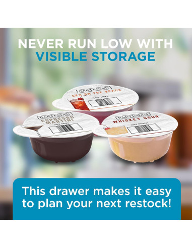 Organizador de Cajón Bartesian para 36 Cápsulas - Soporte Elegante