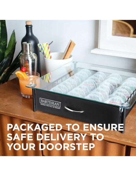 Organizador de Cajón Bartesian para 36 Cápsulas - Soporte Elegante