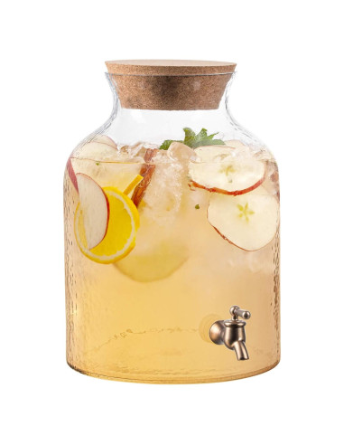 Dispensador de Bebidas Style Setter 10.2L Vidrio Cristalino