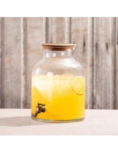 Dispensador de Bebidas Style Setter 10.2L Vidrio Cristalino 2