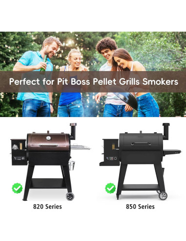 Chimenea de Parrilla de Pellet BMMXBI para Pit Boss 820/850