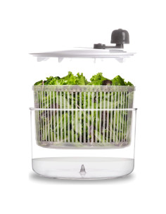 Escurridor de Ensalada BINO 2.6L Manual con Tazón y Colador