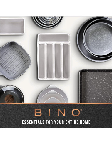 Escurridor de Ensalada BINO 2.6L Manual con Tazón y Colador