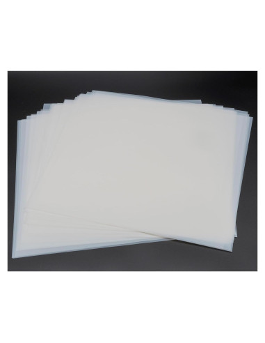 40 Hojas Plantillas Mylar 30.5x30.5 cm Neglex PET Reutilizables