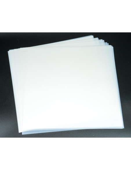 40 Hojas Plantillas Mylar 30.5x30.5 cm Neglex PET Reutilizables