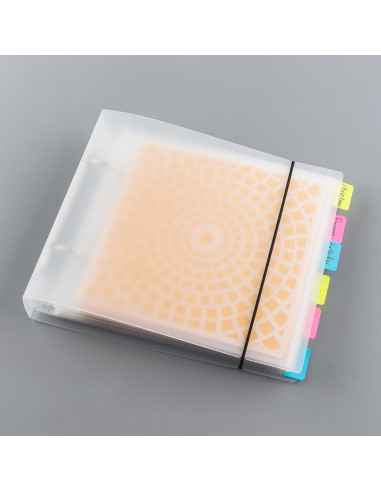 Carpeta de Almacenamiento de Plantillas Briartw 17.5x20cm 50 Páginas