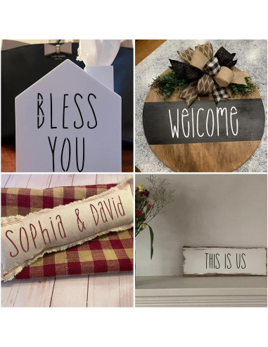 Plantillas de Letras y Números REOLAN 15x7.6 cm - 70 Piezas