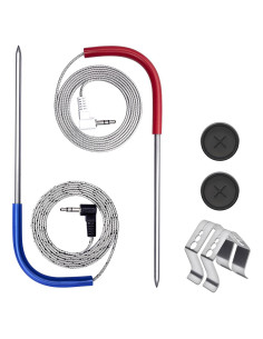 Paquete de 2 Sondas de Carne Traeger - Acero Inoxidable