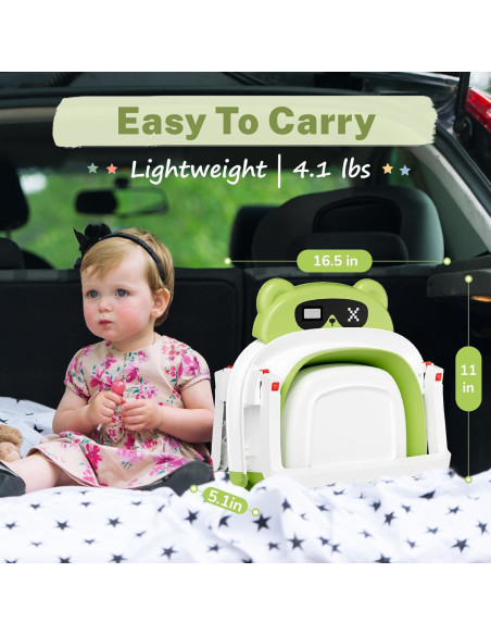 Bañera Plegable para Bebé Avidor Verde - 42x18.5 cm