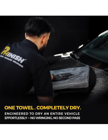 Toalla de Secado Ultra Absorbente Phinish 91x61cm 1200 GSM