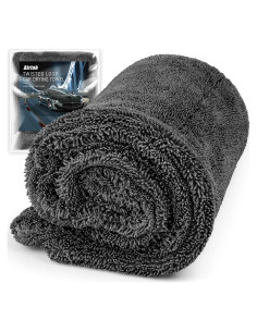 Toalla de Microfibra Airlab 61x40 cm Secado Rápido Gris 1200 GSM