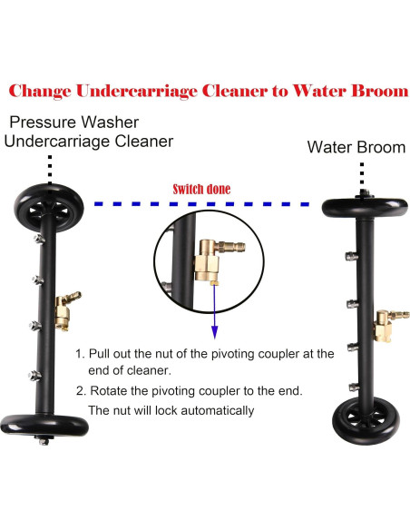 Limpiador de Chasis Tool Daily 40.64 cm 4000 PSI 2 en 1
