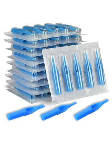 Puntas de Tatuaje Desechables ATOMUS 50pcs Mezcla 3RT-9DT