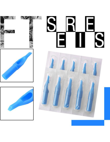 Puntas de Tatuaje Desechables ATOMUS 50pcs Mezcla 3RT-9DT