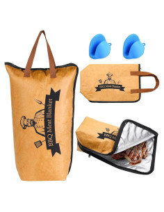 Manta BBQ Aislada YQSZWJ 53.34 cm para Reposar Carne