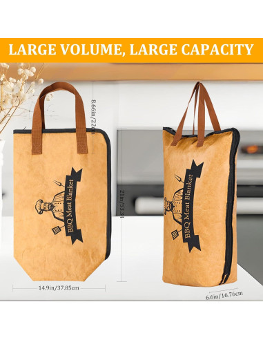 Manta BBQ Aislada YQSZWJ 53.34 cm para Reposar Carne