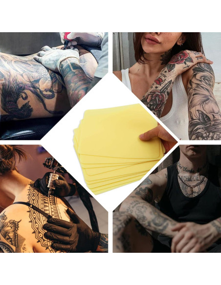 Piel Sintética para Tatuaje YONGDA 10pcs 15x20 cm