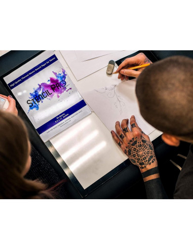 Papel de Transferencia de Tatuaje Stencil Pro 50 Hojas A4