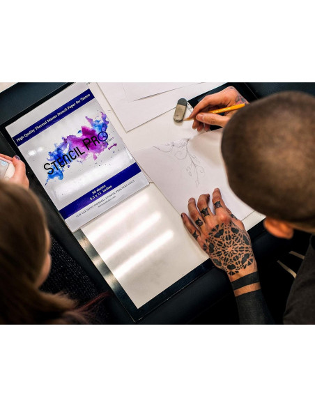 Papel de Transferencia de Tatuaje Stencil Pro 50 Hojas A4