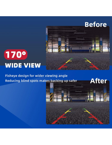 Cámara de Respaldo Dngbymx para Chevy Silverado 2014-2015