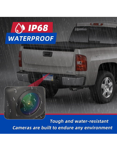 Cámara de Respaldo Dngbymx para Chevy Silverado 2014-2015