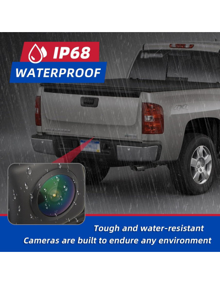 Cámara de Respaldo Dngbymx para Chevy Silverado 2014-2015