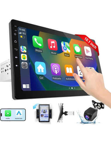Estéreo de Coche 10.1" Haudio con CarPlay y Android Auto