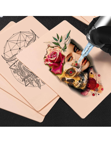 Kit de Piel Falsa y Papel de Transferencia Jconly 28pcs