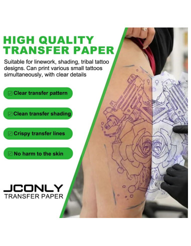 Kit de Piel Falsa y Papel de Transferencia Jconly 28pcs