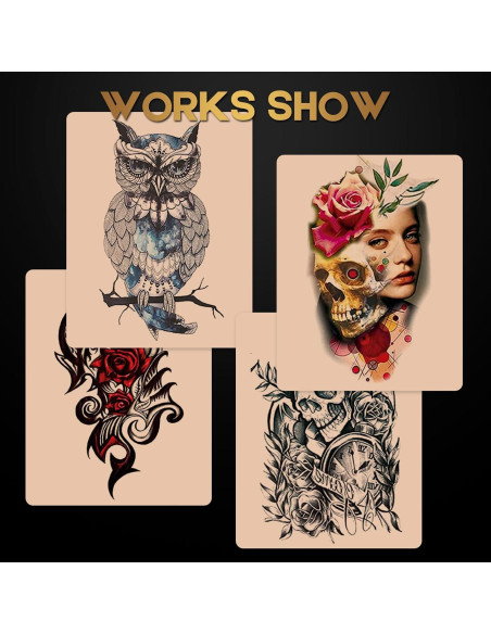 Kit de Piel Falsa y Papel de Transferencia Jconly 28pcs