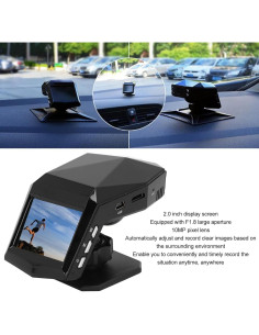 Cámara DashCam Dpofirs Doble 10MP HD Visión Nocturna 2