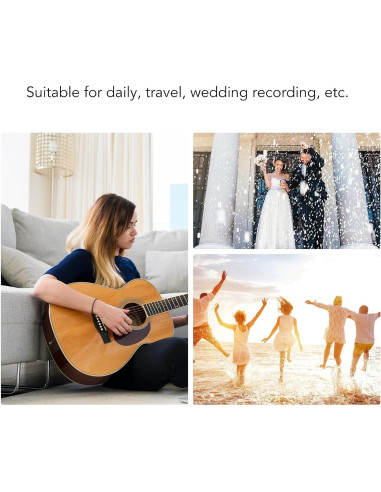 Cámara Digital EIMSOAH 16MP 1080P con Pantalla 2.4" y Zoom 16X